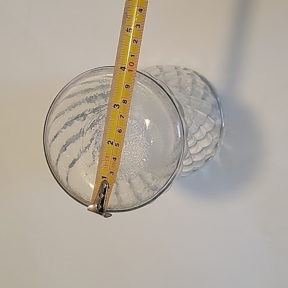 FLOWER VASE, glass. - Picture 7 of 7